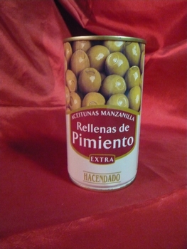 Groene olijven de pimiento  350/150 gr