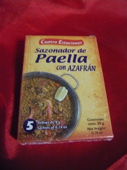 Sazonador Paella (paëllakruiden)   5 * 4 gr